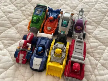 패트롤 미니카 다이캐스트 비클 8대