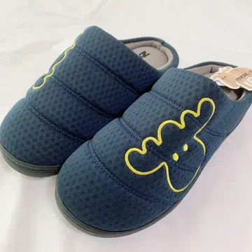 택 포함 새상품 MOZ 모즈 퀼팅 샌들 사보 슬립온 네이비