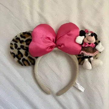 미니 마우스 레오파드 무늬 머리띠