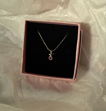 체리 지르코니아 목걸이