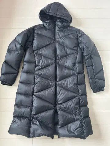 S 아디다스 여성용 다운 코트 벤치 후드 자켓 새상품