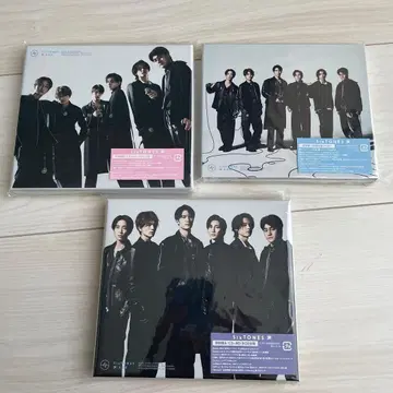 SixTONES CD BD BOX 3개 세트