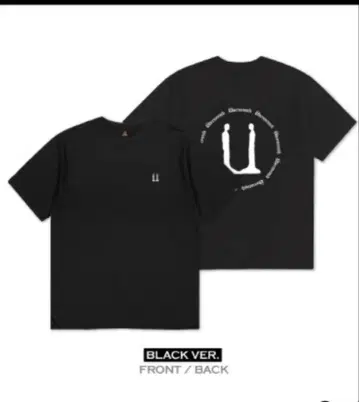 G-DRAGON 블랙 T셔츠