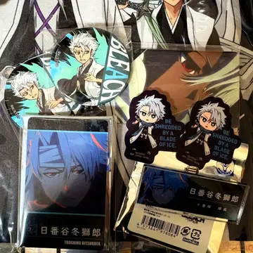 BLEACH 히즈카야 토시로 아크릴 명찰 플라스틱 카드 캔뱃지