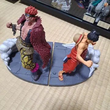 원피스 유스타스 키드 루피 피규어