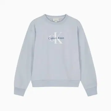 Calvin Klein 로고 라이트 블루 트레이닝복