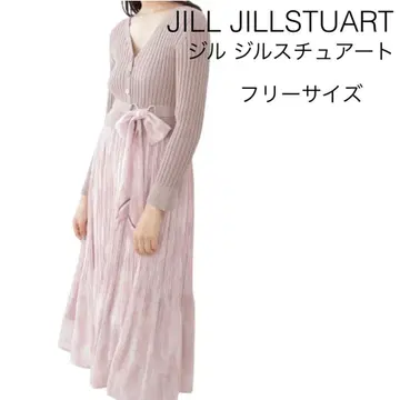 JILL by JILL STUART 마블 스카프 니트 원피스