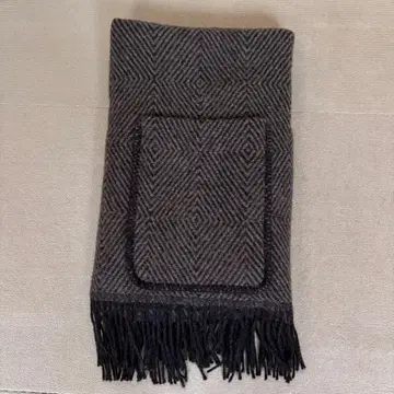 라푸안칸크리 마리아 포켓 숄 브라운