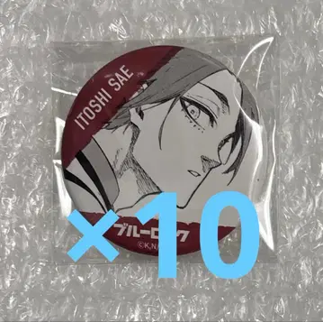 블루 록 블루 록 이세탄 원작 캔뱃지 이토시 사에 10점