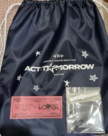 TXT ACT:TOMORROW 업그레이드 혜택 냅색 키링