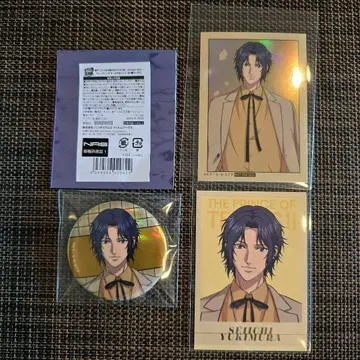 신 테니스의 왕자님 Autumn Tie 유키무라 세이이치 캔뱃지 카드