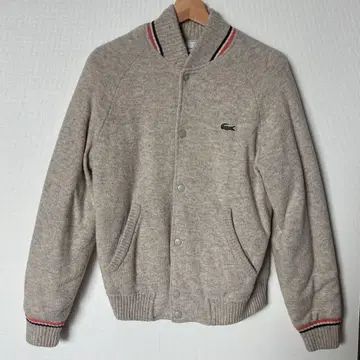 '새상품급' LACOSTE 점퍼 그레이