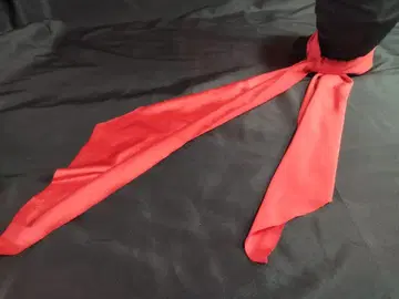 소량 빨간색 머플러 레드 코스프레 전대 특촬물 히어로 1호 2호 의상