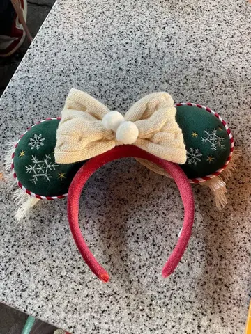 도쿄 디즈니 리조트 크리스마스 머리띠