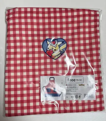 에이프런 PIKACHU DINER 포켓몬 센터