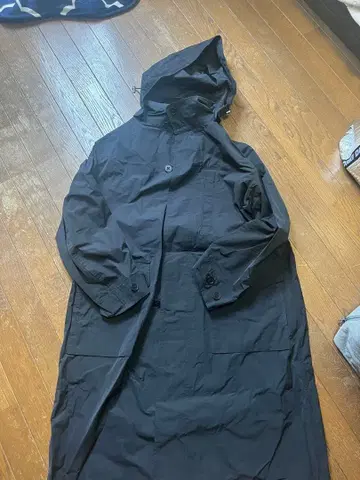 UNIQLO 플러스 J 블랙 모즈 코트 S 사이즈