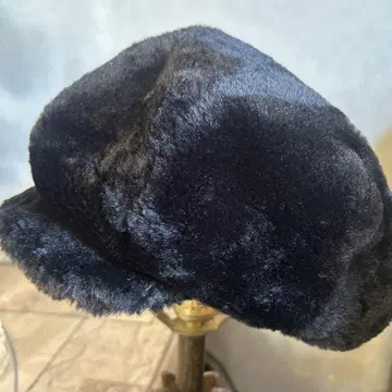 벨모드 블랙 복슬복슬 모자