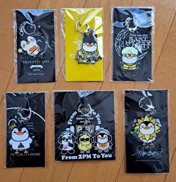 JUNHO 펭귄 러버 키링 세트 2PM 준호