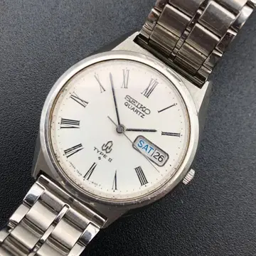 SEIKO 쿼츠 손목시계 TYPE II 남성용 세이코