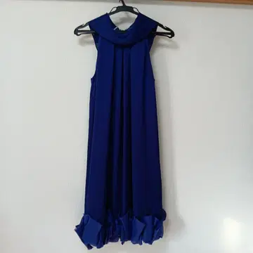 드레스 원피스 파란색 (보라색에 가까운 파란색) 9호