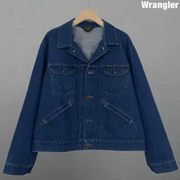size50 Wrangler 80s USA제 데님 트래커 자켓