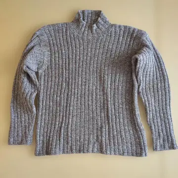 C.P. COMPANY 리브 하이넥 스웨터 베이지 모카 L