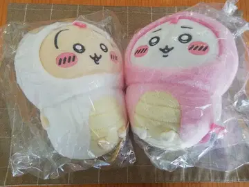 치이카와 해피백 2025 간지 봉제 인형 치이카와 토끼 2체 세트