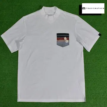 TravisMathew/트래비스매슈 모크넥 [ 화이트/L ] 새상품급!