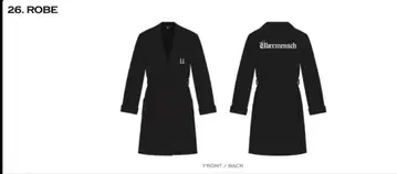 우버멘슈 로브 블랙 FREE 사이즈