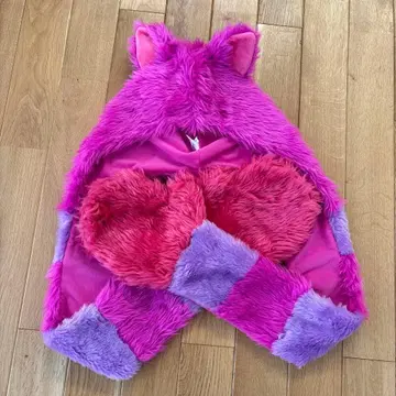 체셔 고양이 머플러 디즈니 팬캡