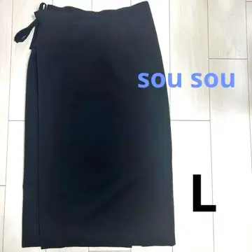 SOU SOU 모슬린 코시키 블랙 L 사이즈