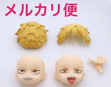 넨도로이드 체인소 맨 덴지 머리카락 부품 얼굴 부품