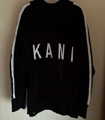 KARLKANI 칼카니 스웨터 니트 XL 블랙