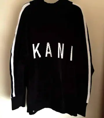 KARLKANI 칼카니 스웨터 니트 XL 블랙