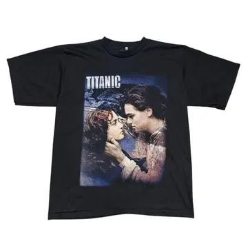 레어 90's 타이타닉 T셔츠 양면 프린트