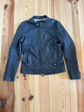 블랙 가죽 자켓 유나이티드 애로우즈