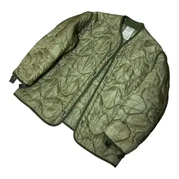 중고품 80s 미군 실물 M-65 라이너 M 퀼팅