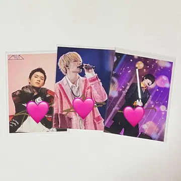 M!LK 사노 하야토 친필 사인 브로마이드