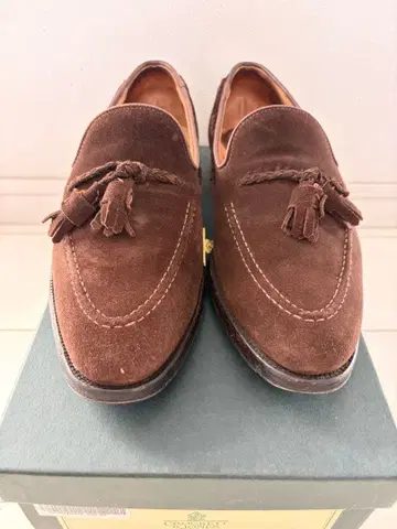 CROCKETT&JONES 랭햄2 태슬 로퍼 스웨이드