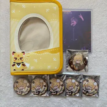 우라시마사카타센 센라 파인더 케이스 메모카 특전 브로마이드 캔뱃지 캔뱃지