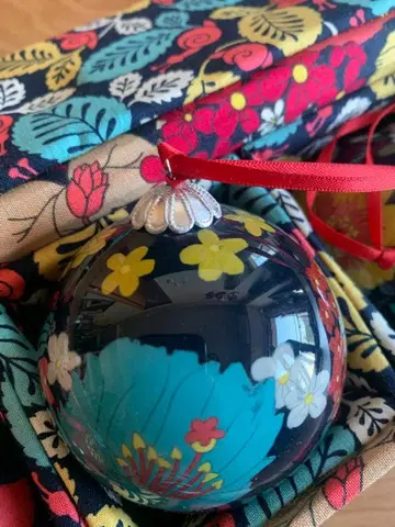 베라 브래들리 Vera Bradley 크리스마스 오너먼트 세트 레어