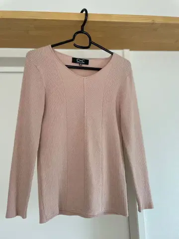 C de C 핑크 긴팔 셔츠 38