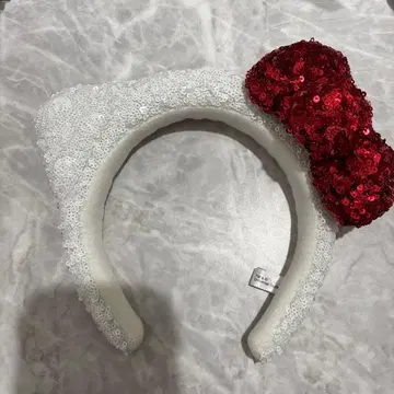 헬로키티 고양이 귀 머리띠