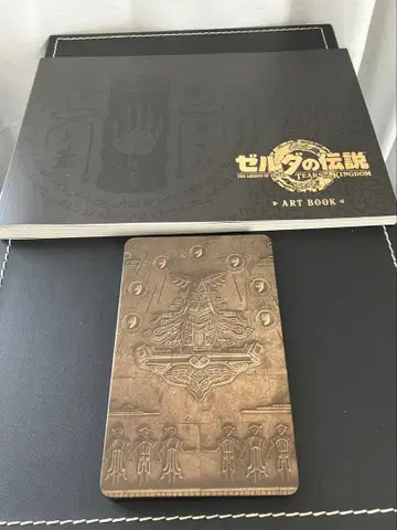 젤다의 전설 티어스 오브 킹덤 아트북&소프트 케이스