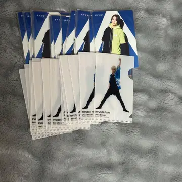 후지이 류세이 트레이딩 카드 미니 클리어 파일 빅쇼