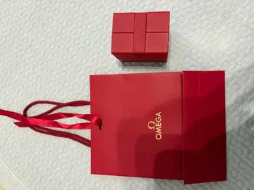 OMEGA 화장품 상자 쇼핑백