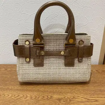 Samantha Thavasa 미니백 핸드백 브라운 골드