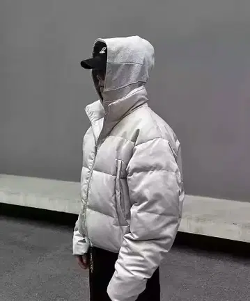 다운 자켓 한국 쇼트 기장 코튼 코트 겨울 의류