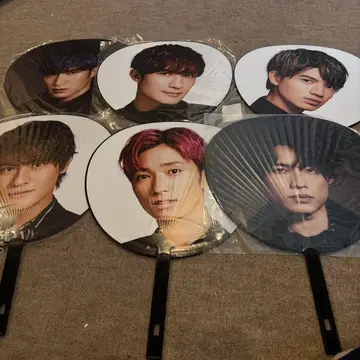 SixTONES 부채 6개 세트