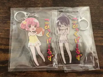 코믹 걸즈 모에다  이로카와 루키 아크릴 키링